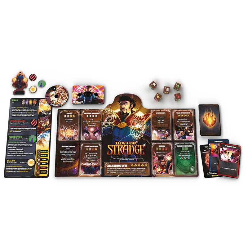 Marvel Dice Throne : 2 Hero Box - Black Widow, Doctor Strange - WiredVillage Games - Roxley Games