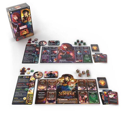 Marvel Dice Throne : 2 Hero Box - Black Widow, Doctor Strange - WiredVillage Games - Roxley Games