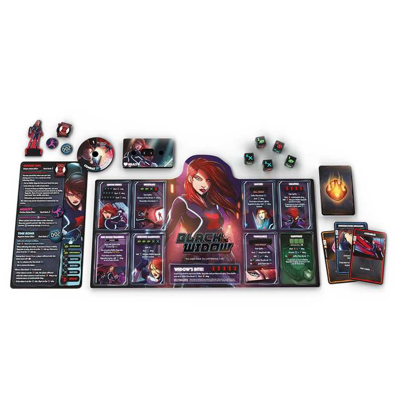 Marvel Dice Throne : 2 Hero Box - Black Widow, Doctor Strange - WiredVillage Games - Roxley Games