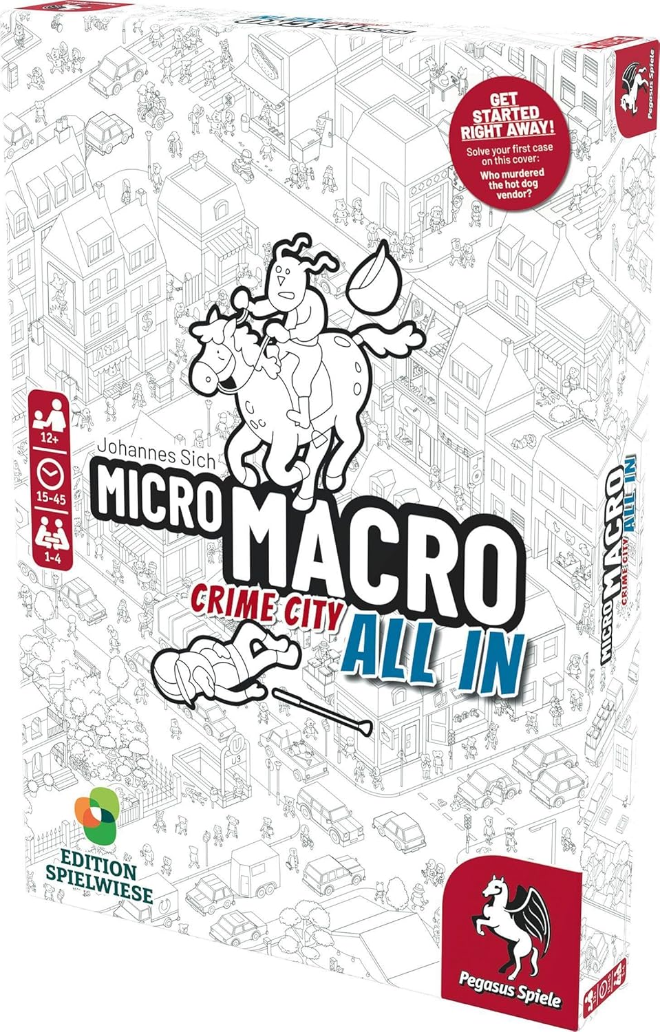 MicroMacro: Crime City 3: All In - WiredVillage Games - Pegasus Spiele