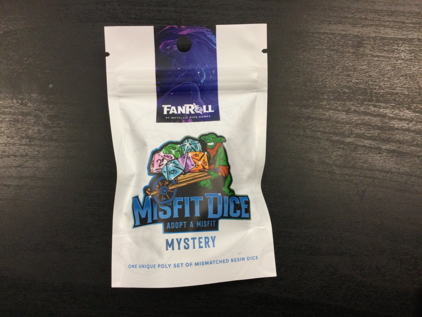 Misfit Dice - WiredVillage Games - Metalic dice games