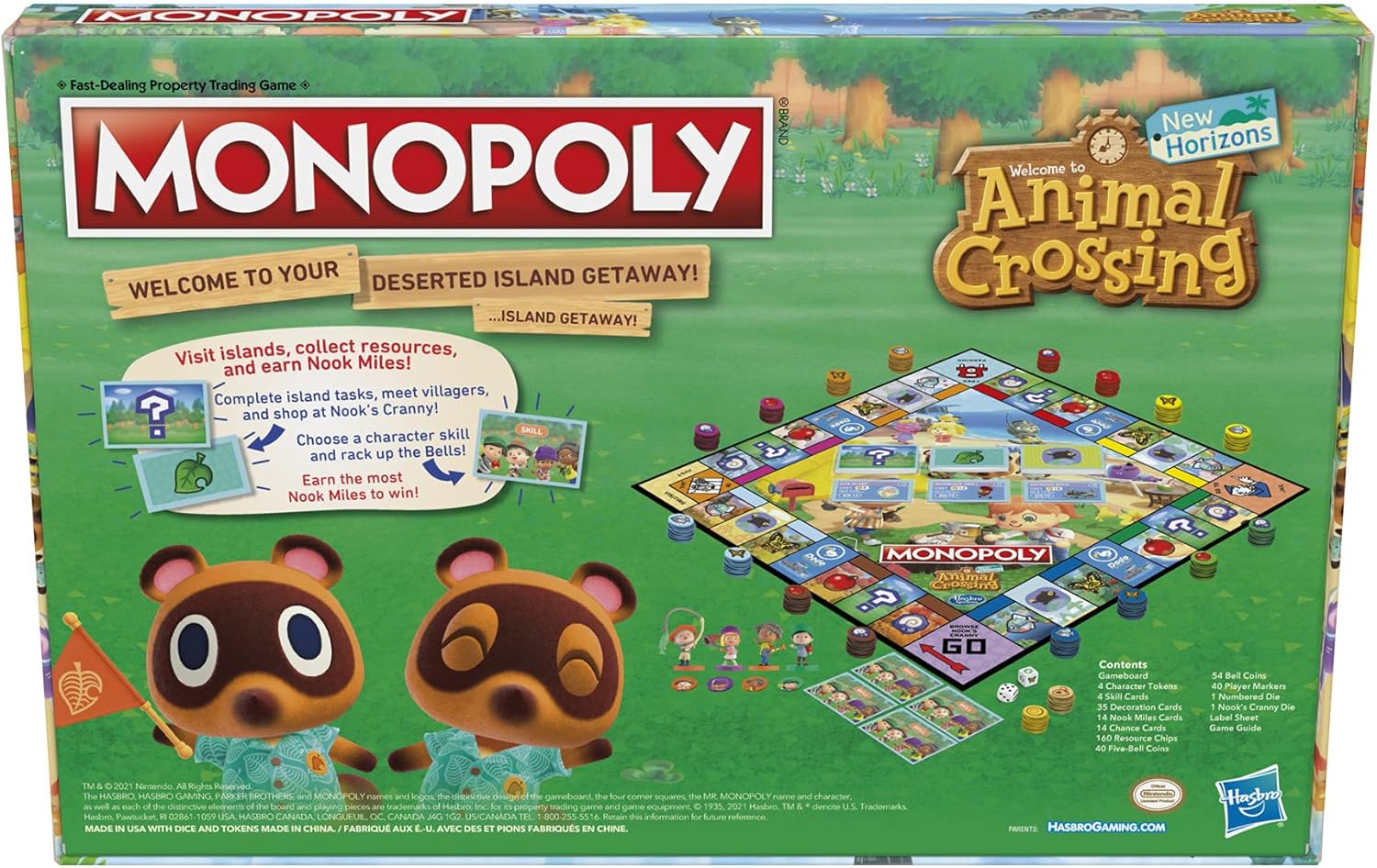 Monopoly Animal Crossing - WiredVillage Games - The Op