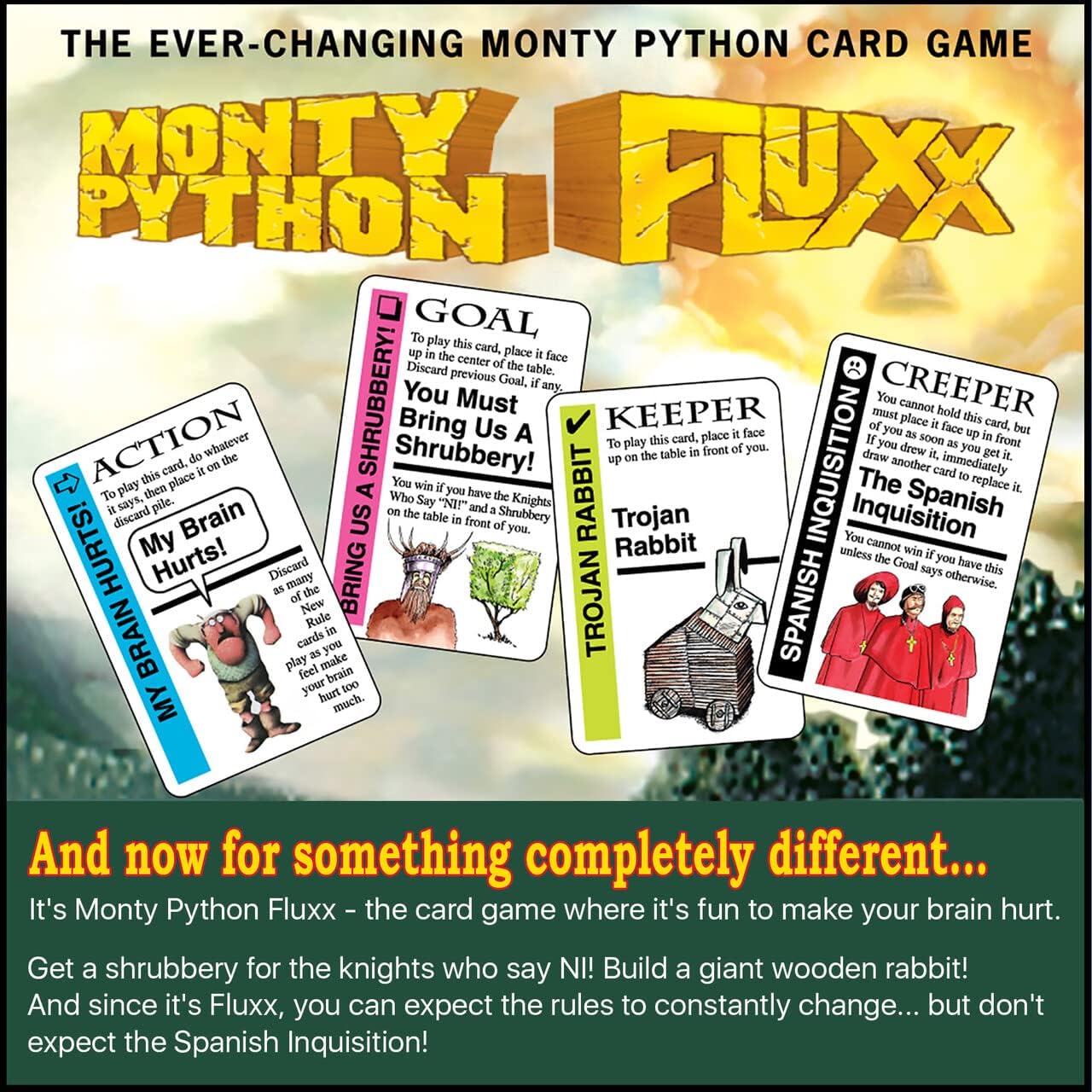 Monty Python Fluxx - WiredVillage Games - Looney Labs