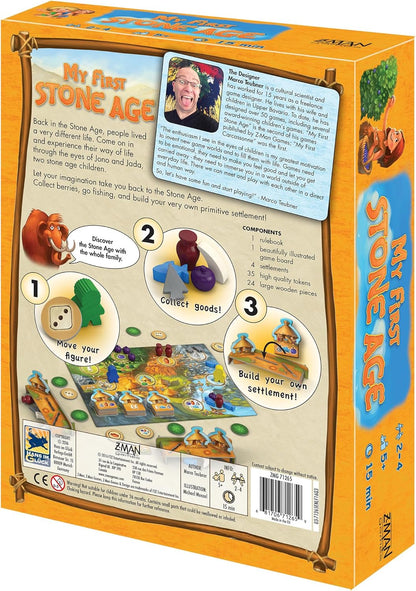 My First Stone Age Board Game - WiredVillage Games - Z - Man Games