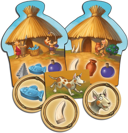 My First Stone Age Board Game - WiredVillage Games - Z - Man Games