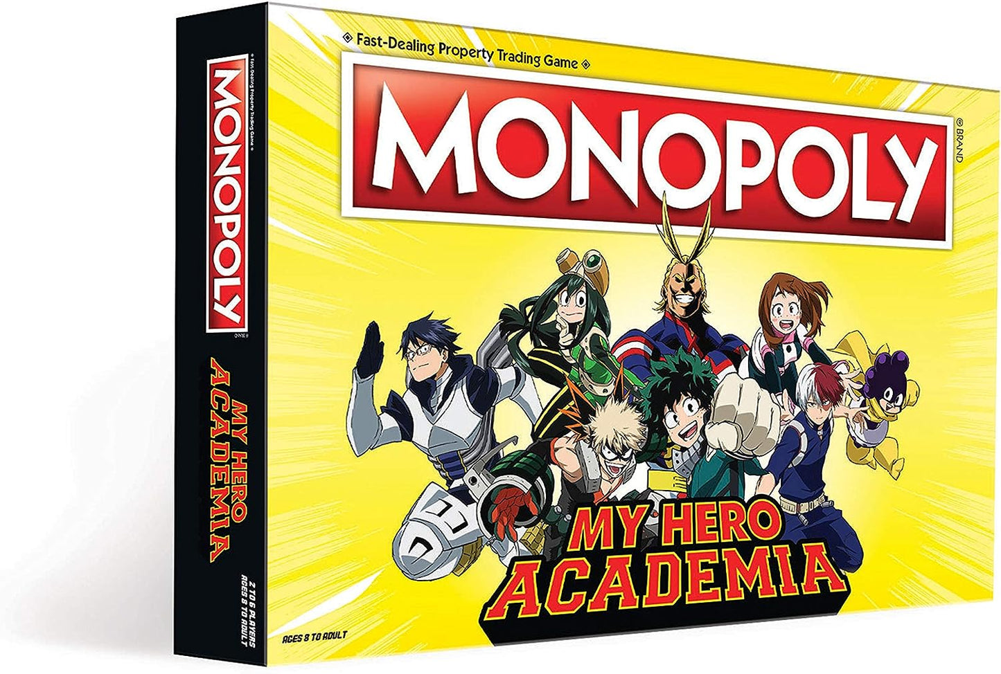 My Hero Academia Monopoly - WiredVillage Games - USAOPOLY