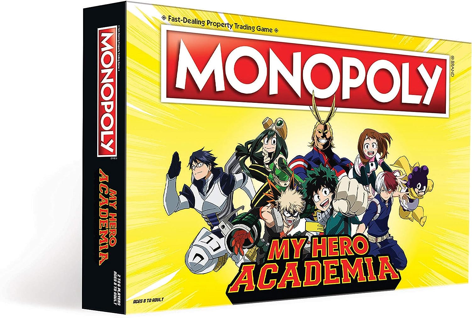 My Hero Academia Monopoly - WiredVillage Games - USAOPOLY