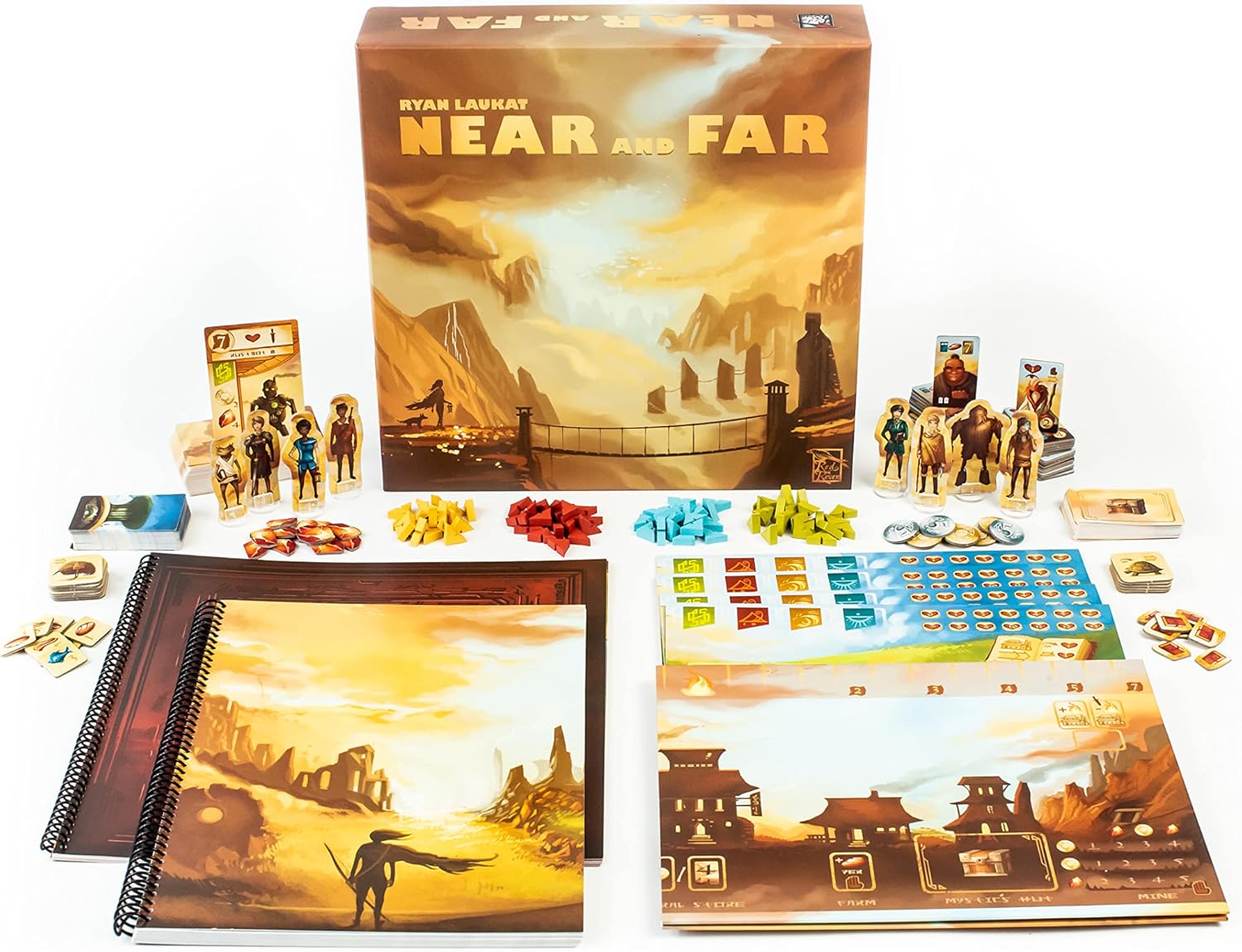 Near and Far Board Game - WiredVillage Games - Red Raven Games