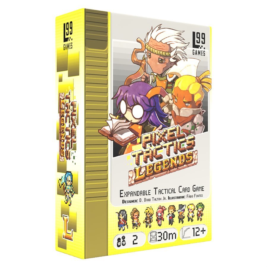 Pixel Tactics Legends Expandable - WiredVillage Games - Level 99 Games