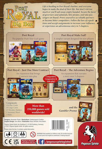 Port Royal Big Box - WiredVillage Games - Pegasus Spiele