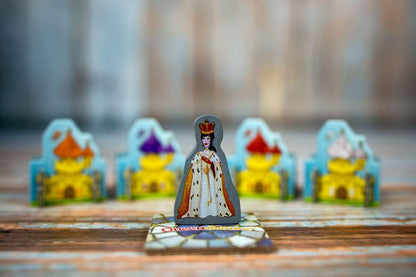 Queendomino Board Game - WiredVillage Games - Blue Orange