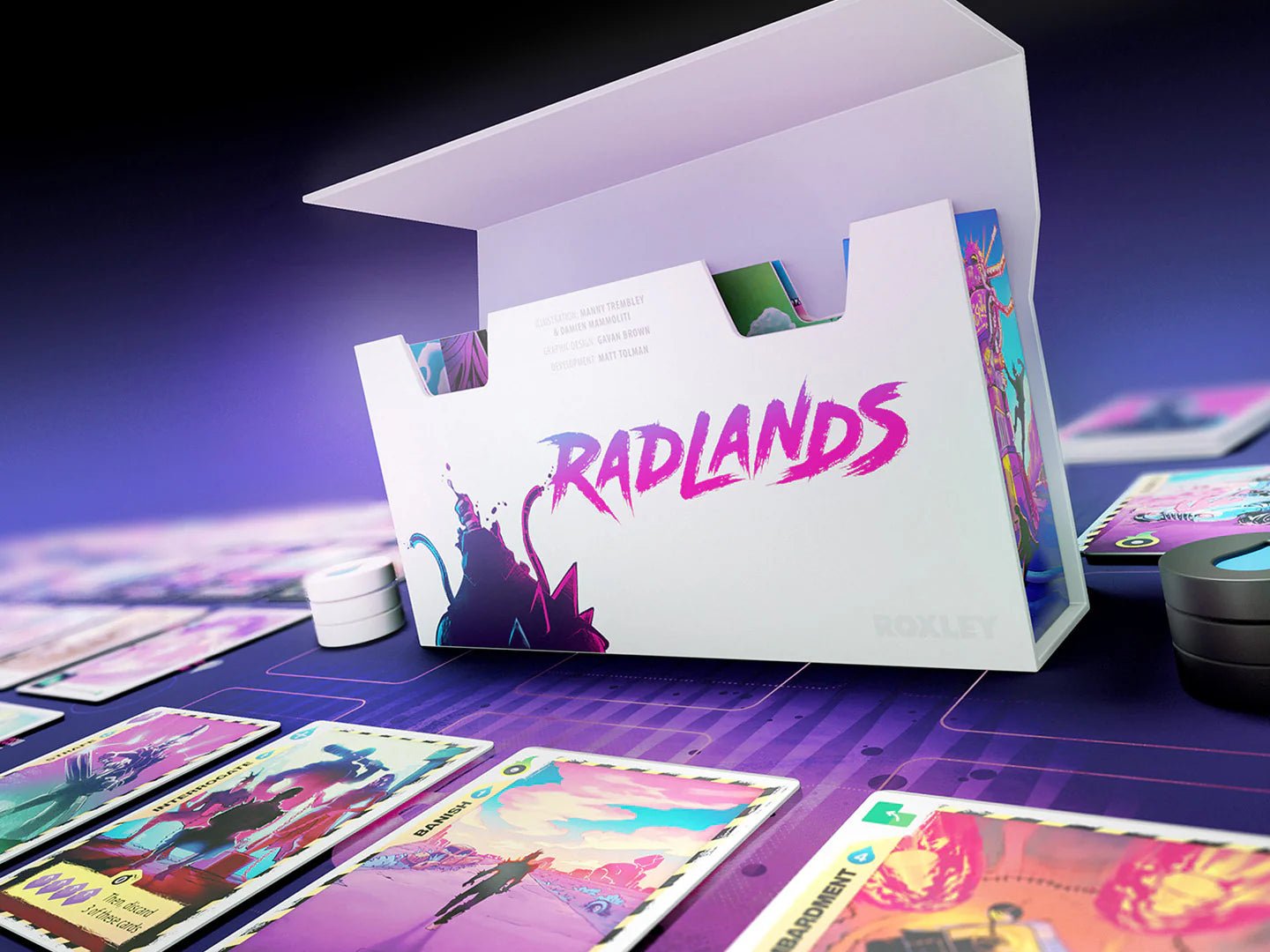 Radlands - WiredVillage Games - Roxley Games