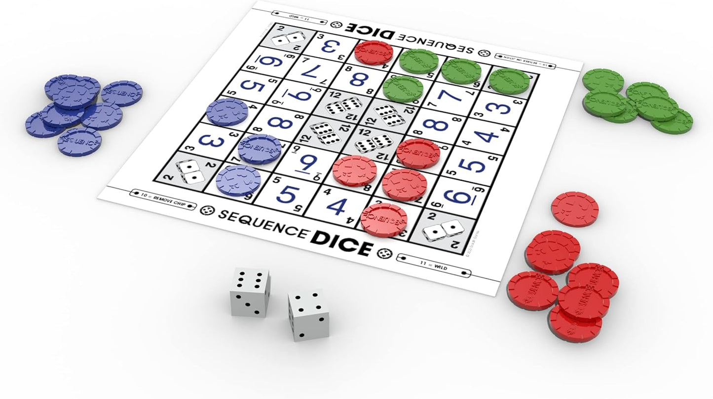 SEQUENCE Dice Peggable - WiredVillage Games - Jaxx