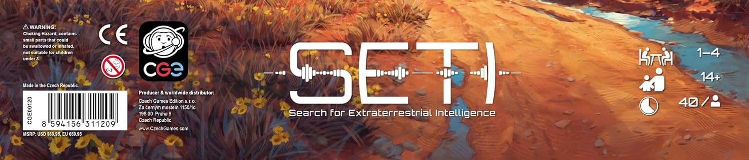 SETI: Search for Extraterrestrial Intelligence - WiredVillage Games - Czech Games Edition