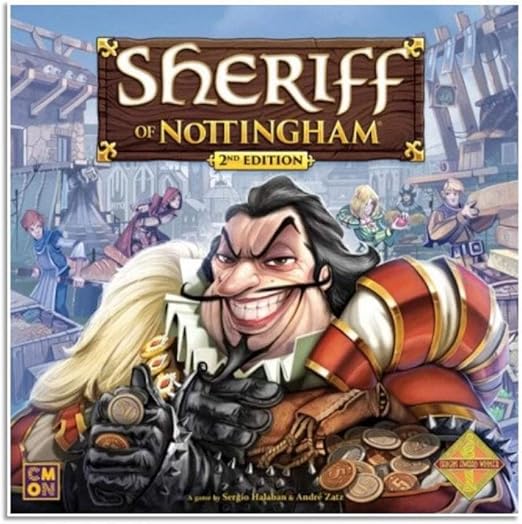 Sheriff of Nottingham 2nd Edition - WiredVillage Games - CMON