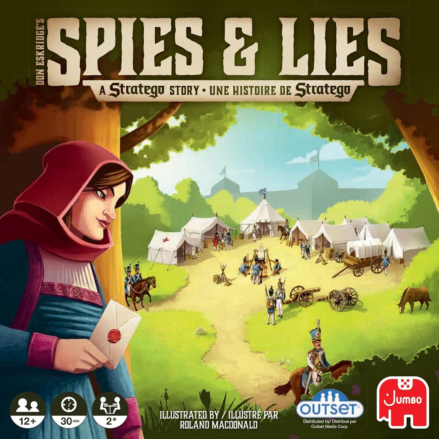 Spies & Lies: A Stratego Story - WiredVillage Games - GateOnGames
