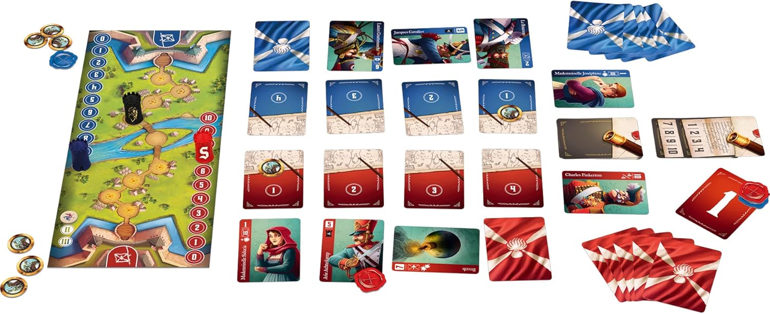 Spies & Lies: A Stratego Story - WiredVillage Games - GateOnGames