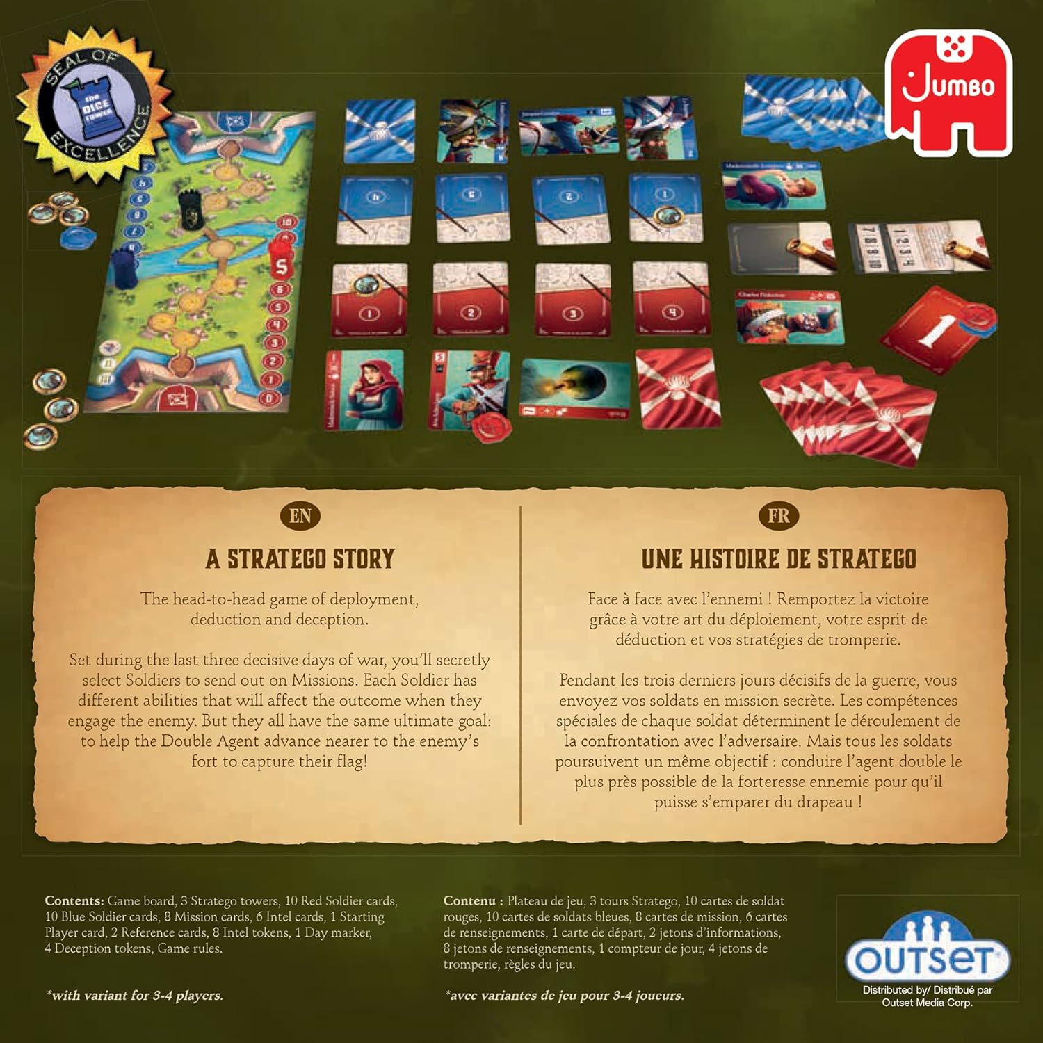 Spies & Lies: A Stratego Story - WiredVillage Games - GateOnGames