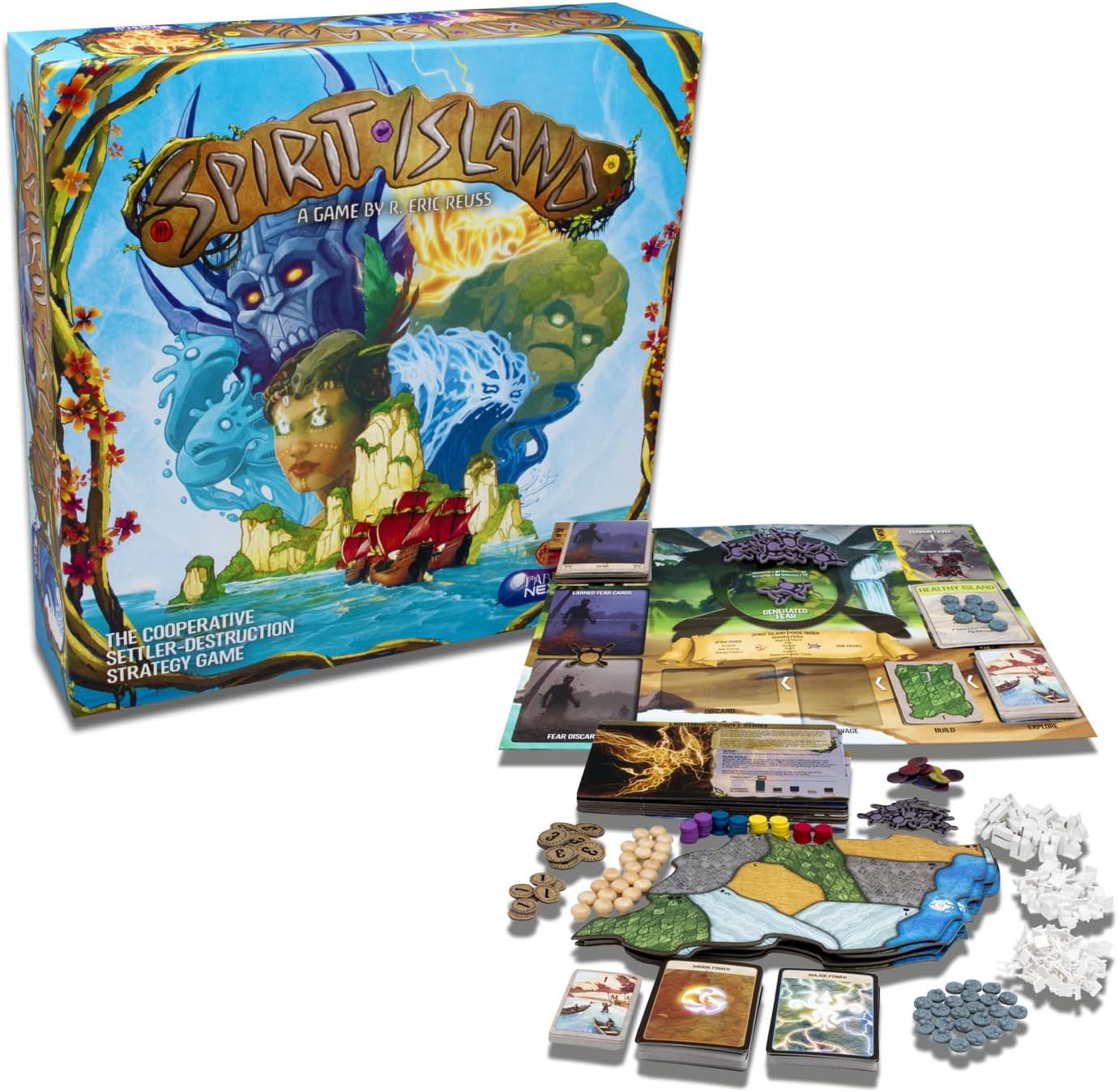 Spirit Island Board Game - WiredVillage Games - Greater Than Games