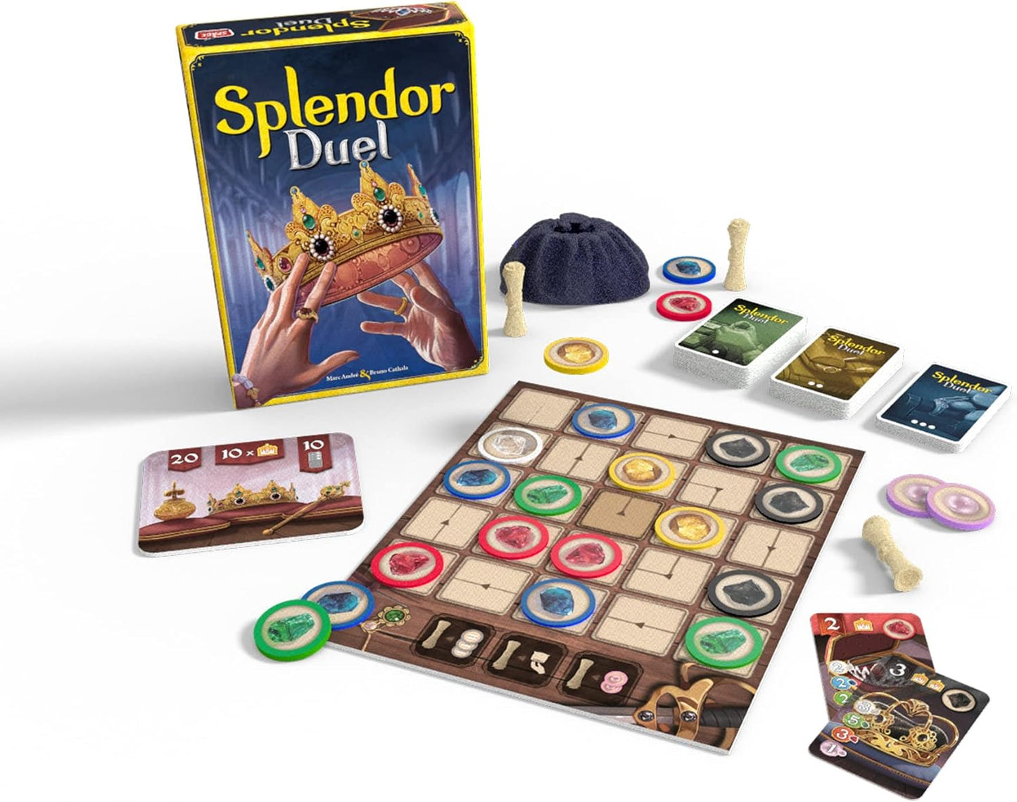 SPLENDOR - DUEL - WiredVillage Games - Space Cowboys