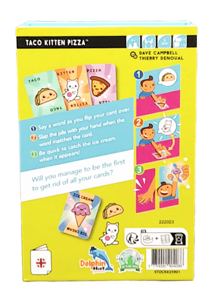 Taco Kitten Pizza - WiredVillage Games - Blue Orange