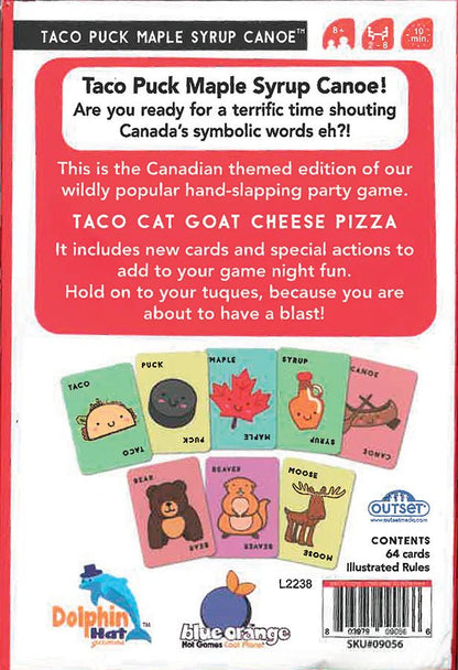 Taco Puck Maple Syrup Canoe - WiredVillage Games - Blue Orange