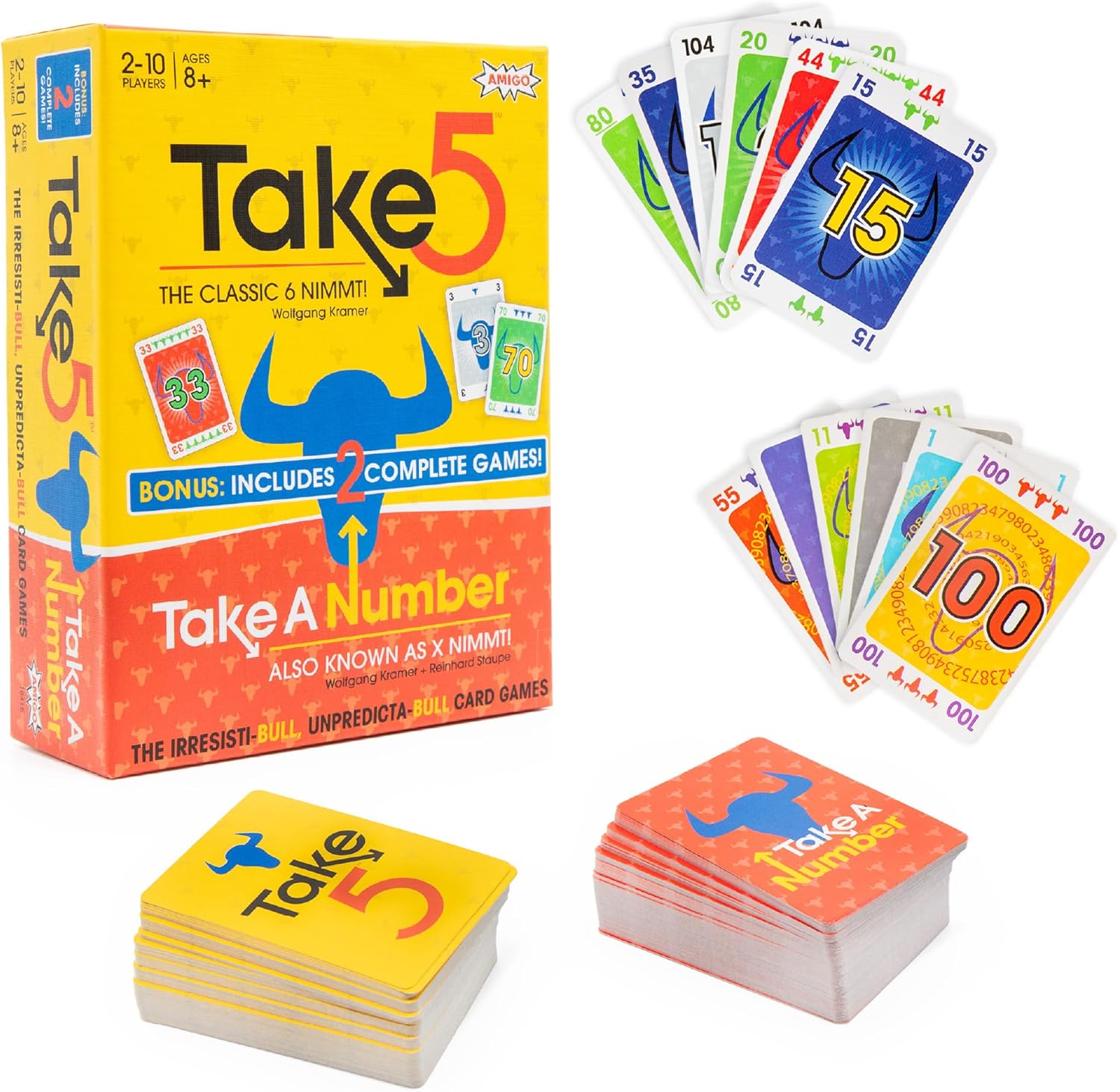 Take 5 / Take A Number Combo Pack - WiredVillage Games - AMIGO