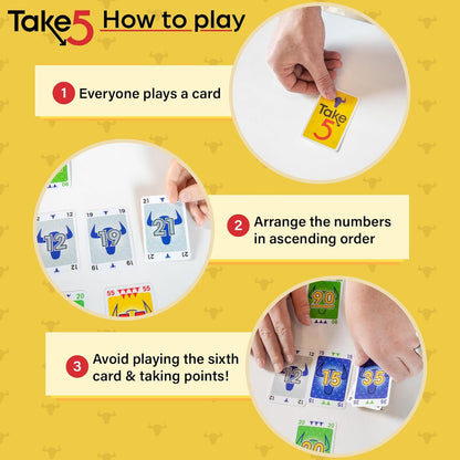 Take 5 / Take A Number Combo Pack - WiredVillage Games - AMIGO