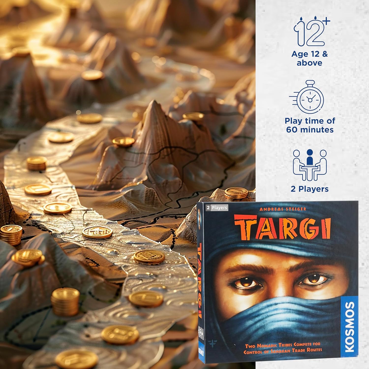 Targi Board Game - WiredVillage Games - Thames & Kosmos
