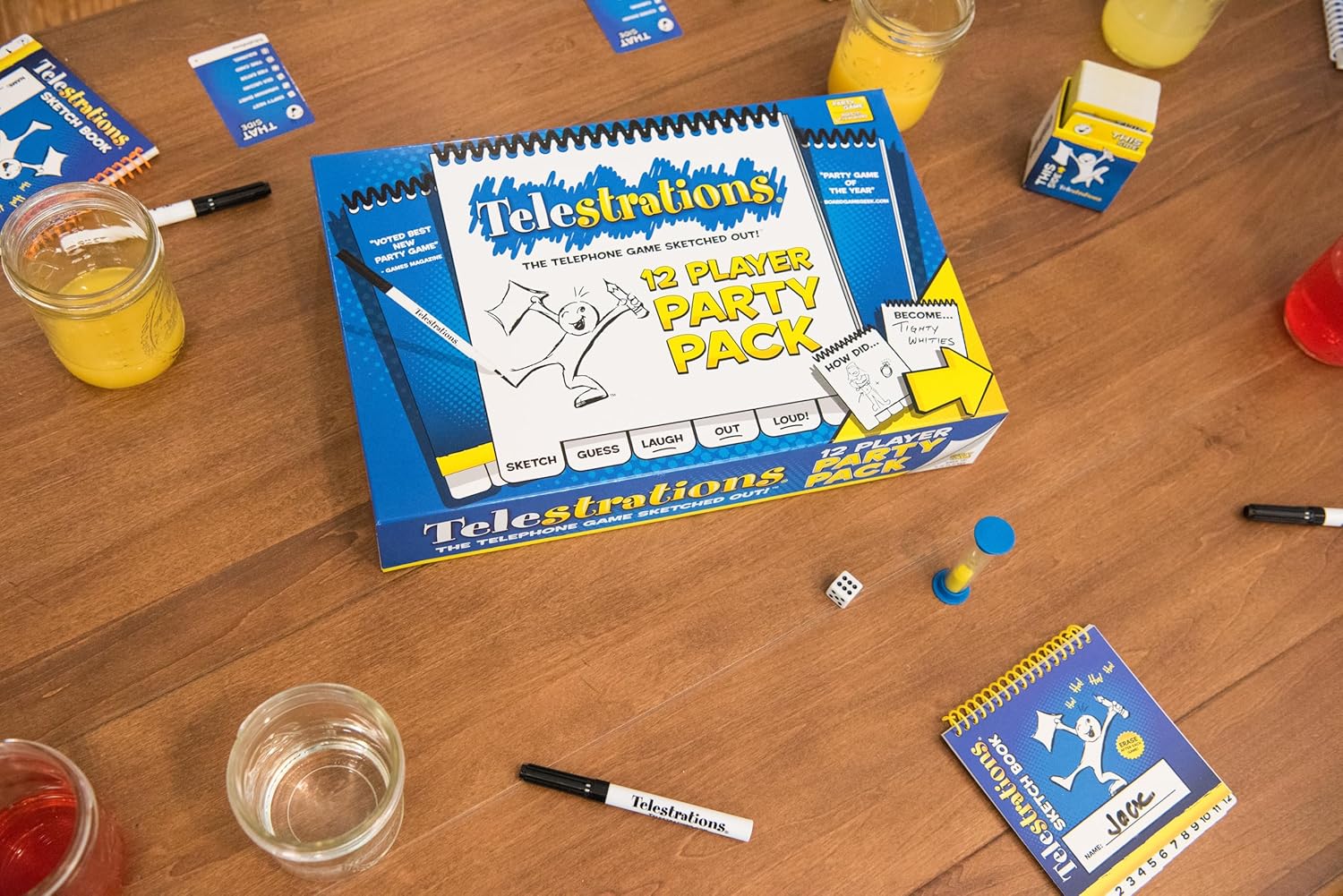 Telestrations 12 Player - Party Pack - WiredVillage Games - The Op