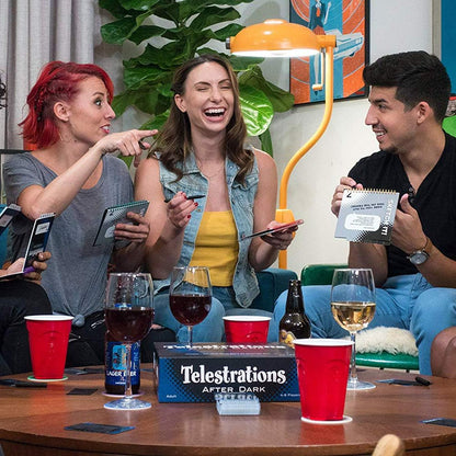 Telestrations 8 Player - After Dark - WiredVillage Games - The Op