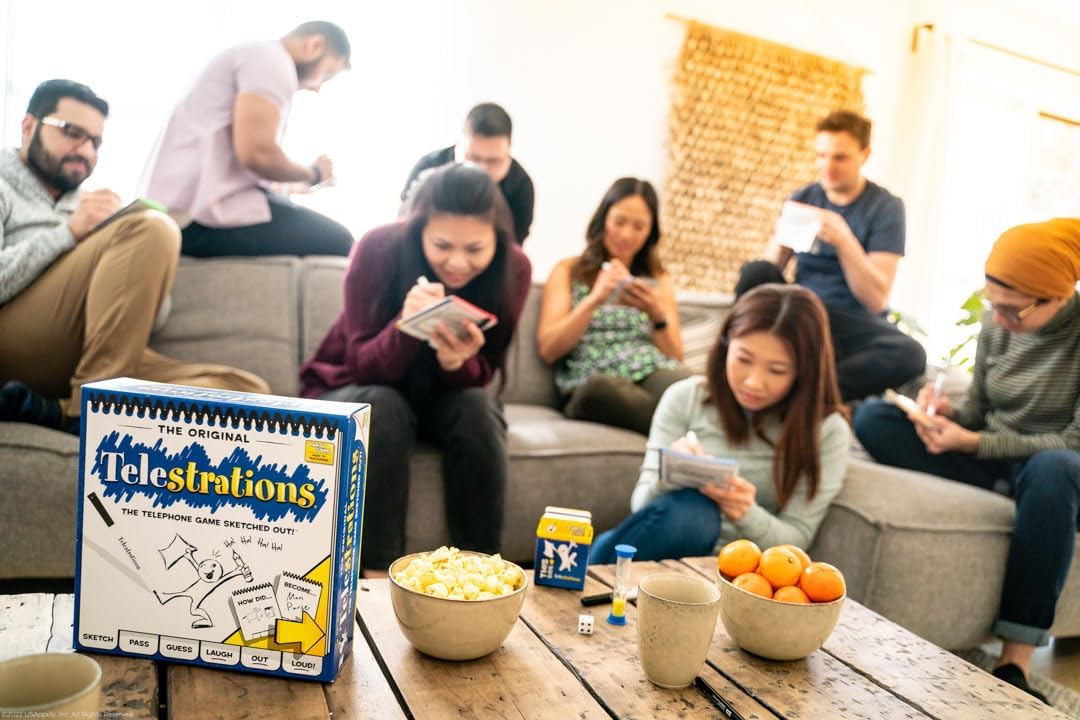 Telestrations 8 Player - The Original - WiredVillage Games - The Op