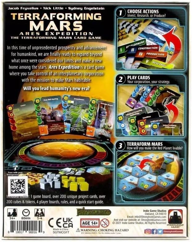 Terraforming Mars: Ares Expedition - WiredVillage Games - Stronghold Games
