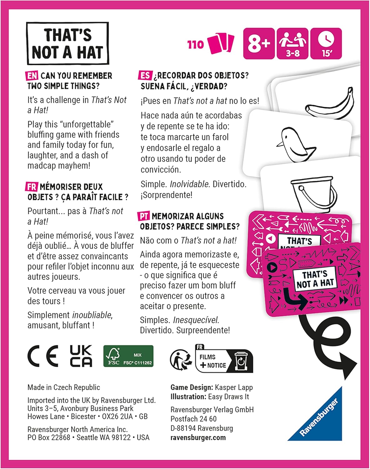 That's Not A Hat - WiredVillage Games - El Dragón Azul