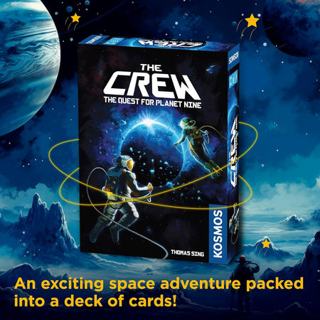 THE CREW Quest for Planet Nine Card Game - WiredVillage Games - Thames & Kosmos