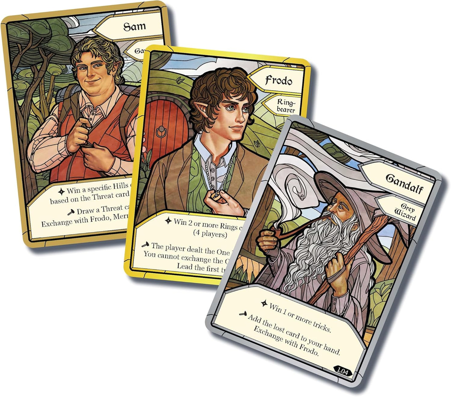 The Lord of The Rings The Fellowship of The Ring Trick - Taking Game - WiredVillage Games - Office Dog