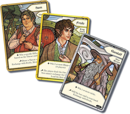The Lord of The Rings The Fellowship of The Ring Trick - Taking Game - WiredVillage Games - Office Dog