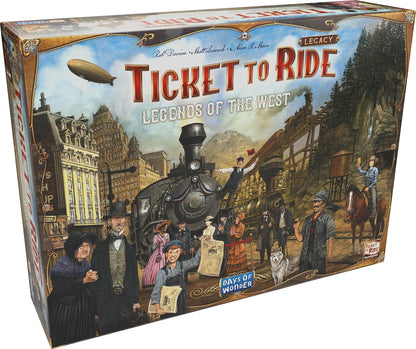 Ticket to Ride Legends Of The West - WiredVillage Games - Days of Wonder