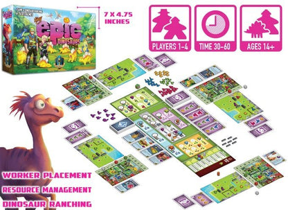 Tiny Epic Dinosaurs - WiredVillage Games - Gamelyn Games