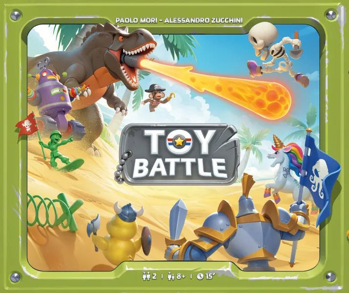 Toy Battle - Action - Packed Family Battle Game - Brand New - WiredVillage Games - Repos Production