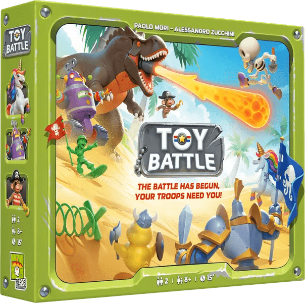 Toy Battle - Action - Packed Family Battle Game - Brand New - WiredVillage Games - Repos Production