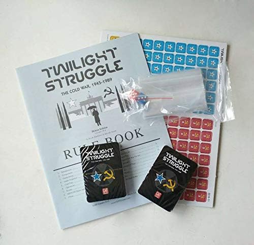 Twilight Struggle Deluxe Edition Board Game - WiredVillage Games - GMT Games