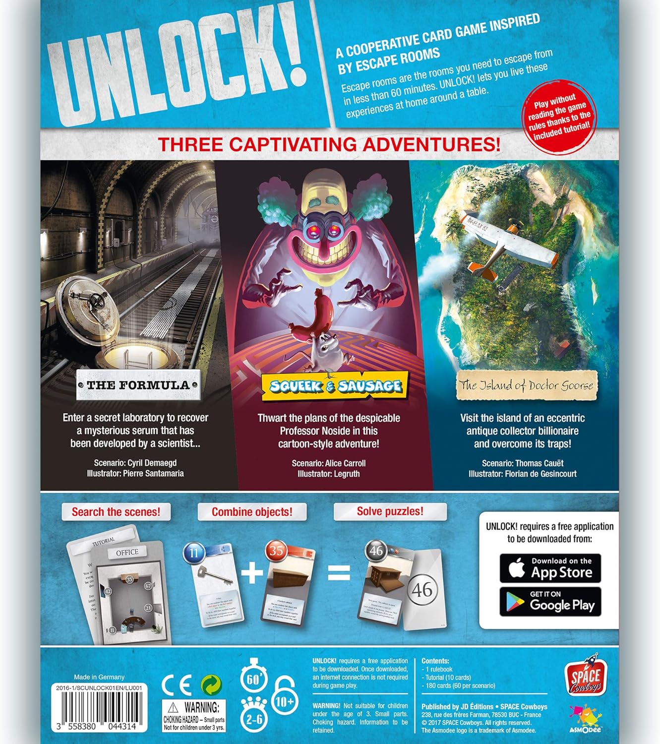UNLOCK! Escape Adventures - WiredVillage Games - Space Cowboys