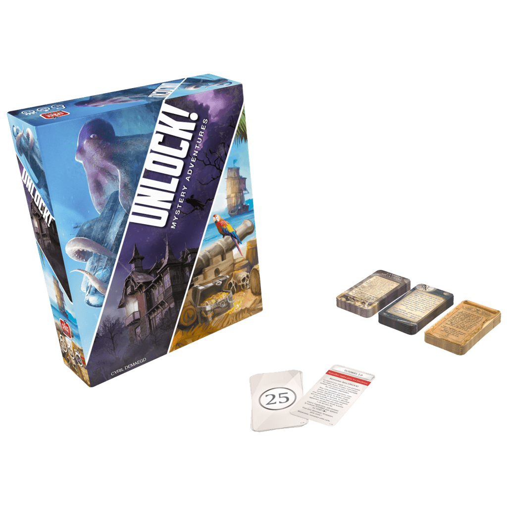 UNLOCK! Mystery Adventures Card Game - WiredVillage Games - Space Cowboys