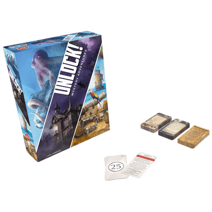 UNLOCK! Mystery Adventures Card Game - WiredVillage Games - Space Cowboys