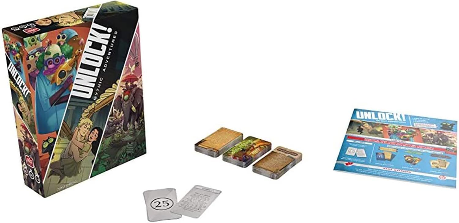 Unlock! Mythic Adventures - WiredVillage Games - Space Cowboys