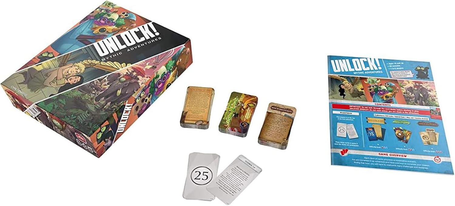 Unlock! Mythic Adventures - WiredVillage Games - Space Cowboys