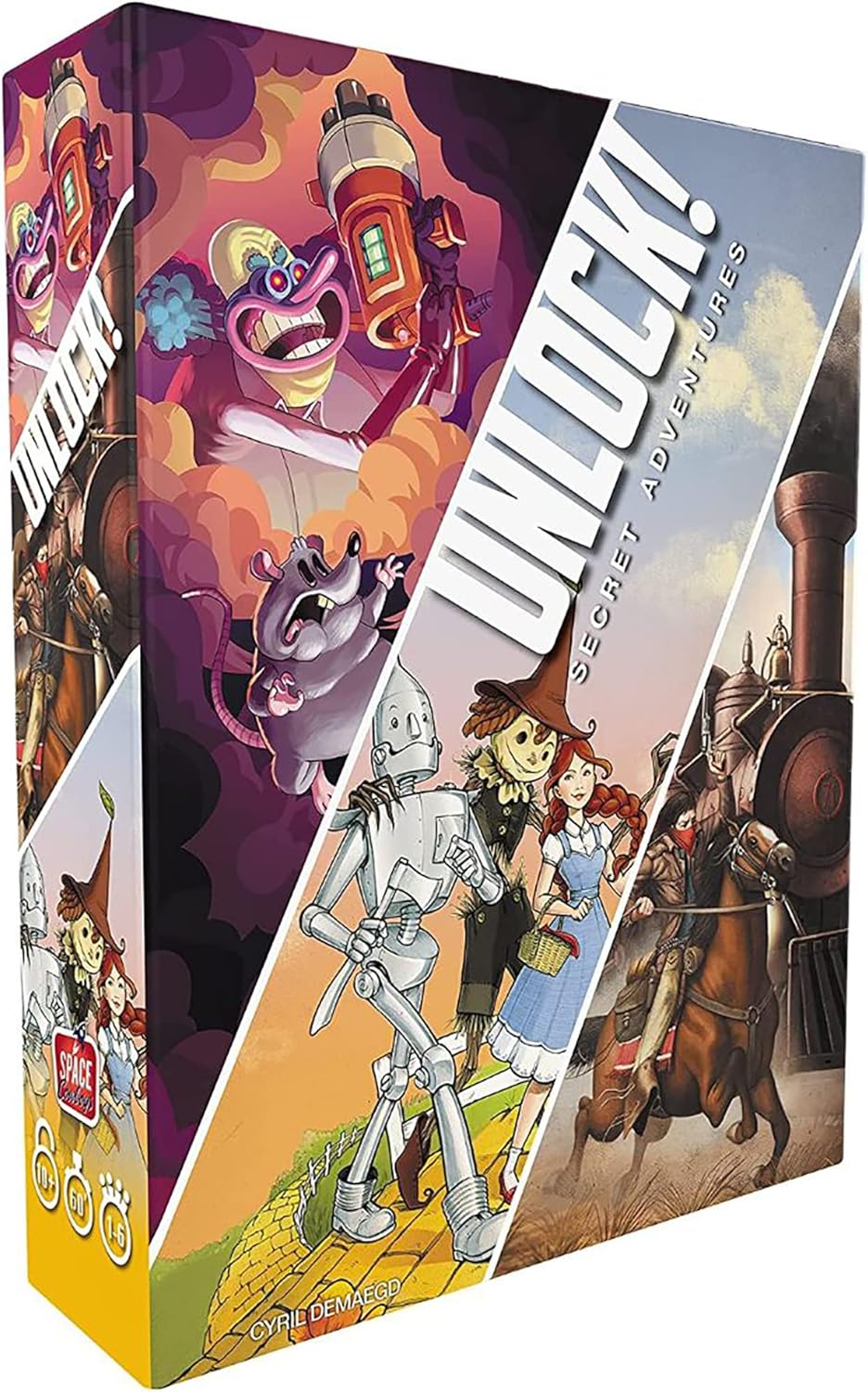 UNLOCK! Secret Adventures - WiredVillage Games - Space Cowboys