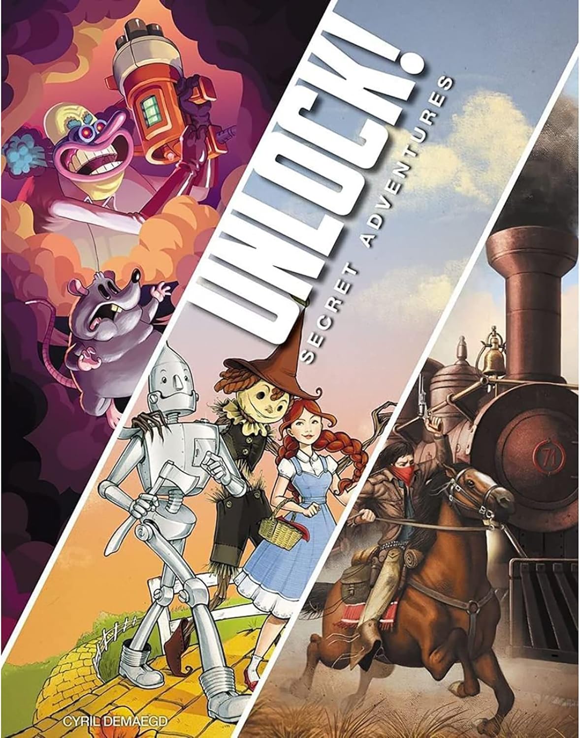 UNLOCK! Secret Adventures - WiredVillage Games - Space Cowboys