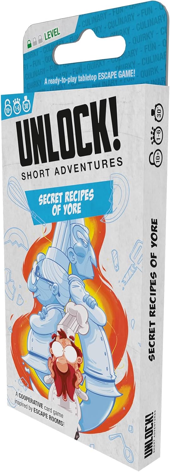 UNLOCK! - SHORT ADVENTURE #1: SECRET RECIPES OF YORE - 1 PACK - WiredVillage Games - Wiredvillage Games